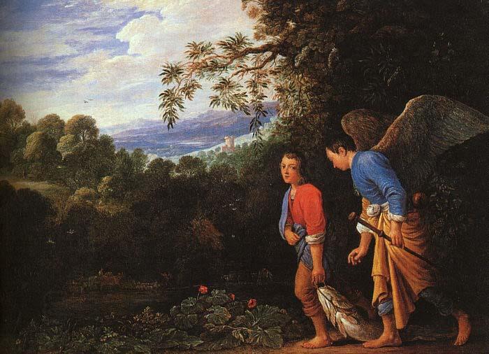 Adam Elsheimer Copy after the lost large Tobias and the Angel China oil painting art